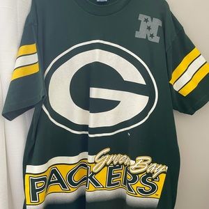 Vintage Greenbay Packers t-shirt jersey